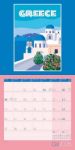 Bild von Vintage Voyage - Reiseposter - Kalender 2026 - 30x30