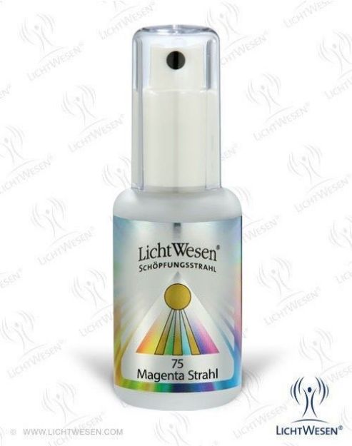 Bild von LichtWesen Schöpfungsstrahl Nr. 75 Magenta Strahl, Tinkturspray mit Calcium