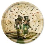 Bild von Maggie Taylor The bird watchers Tray Ø 46 - Jamida of Sweden