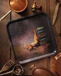 Bild von Maggie Taylor The toast of last night Tray 38x38 - Jamida of Sweden