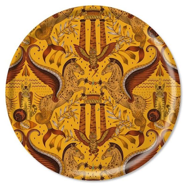 Bild von Emma J Shipley Odyssey / gold Tray Ø 65 - Jamida of Sweden