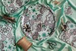 Bild von Emma J Shipley Caspian/teal Tray Ø 39 - Jamida of Sweden