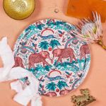 Bild von Emma J Shipley Zambezi/pink Tray Ø 39 - Jamida of Sweden