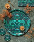 Bild von Emma J Shipley Zambezi/teal Tray Ø 39 - Jamida of Sweden