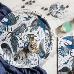 Bild von Emma J Shipley Audubon/blue Tray Ø 39 - Jamida of Sweden