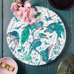 Bild von Emma J Shipley Audubon/green Tray Ø 39 - Jamida of Sweden