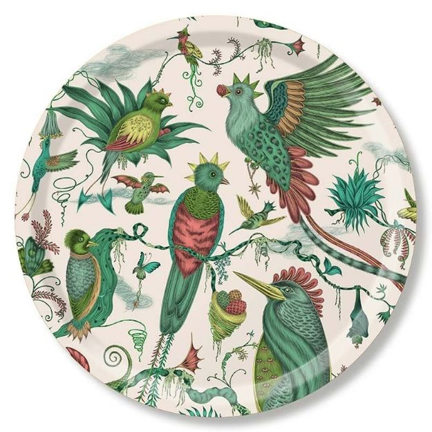Bild von Emma J Shipley Quetzal/green Tray Ø 39 - Jamida of Sweden
