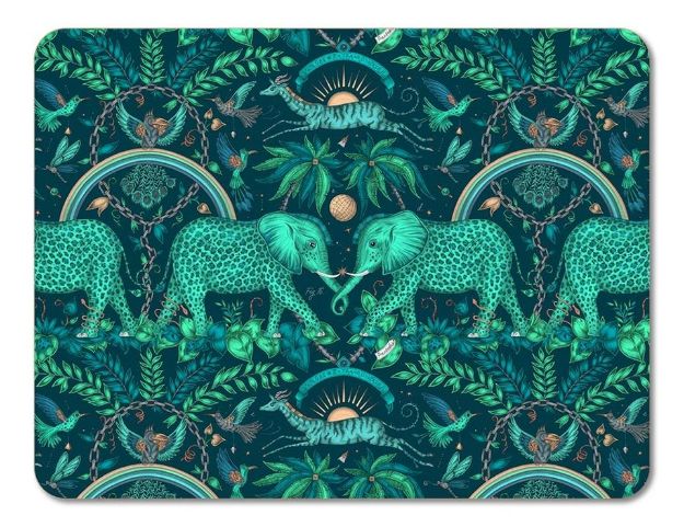 Bild von Emma J Shipley Zambezi/teal Tablemat 38x29 - Jamida of Sweden