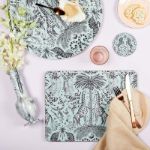 Bild von Emma J Shipley Kruger/green Tablemat 38x29 - Jamida of Sweden