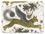 Bild von Emma J Shipley Lynx/gold Placemat 29x21 - Jamida of Sweden