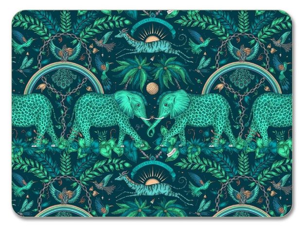 Bild von Emma J Shipley Zambezi/teal Placemat 29x21 - Jamida of Sweden