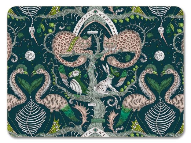 Bild von Emma J Shipley Wonder World/teal Placemat 29x21 - Jamida of Sweden
