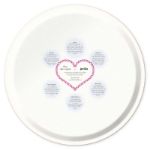 Bild von Asta Barrington Cocktail / bright pink Tray Ø 46 - Jamida of Sweden