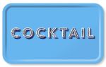 Bild von Asta Barrington Cocktail / blue Tray 53x32cm - Jamida of Sweden