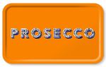 Bild von Asta Barrington Prosecco / Satsuma orange Tray 53x32cm - Jamida of Sweden