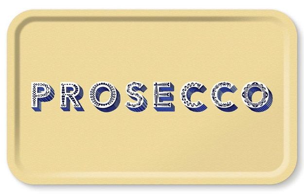 Bild von Asta Barrington Prosecco / Cream Tray 53x32cm - Jamida of Sweden
