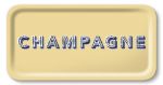 Bild von Asta Barrington Champagne / cream Tray 43x22cm - Jamida of Sweden