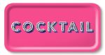 Bild von Asta Barrington Cocktail / bright pink Tray 43x22cm - Jamida of Sweden