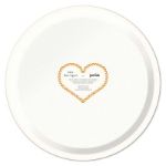 Bild von Asta Barrington Champagne / satsuma orange Tray Ø 39 - Jamida of Sweden
