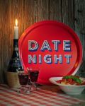 Bild von Asta Barrington Date Night / red Tray Ø 39 - Jamida of Sweden