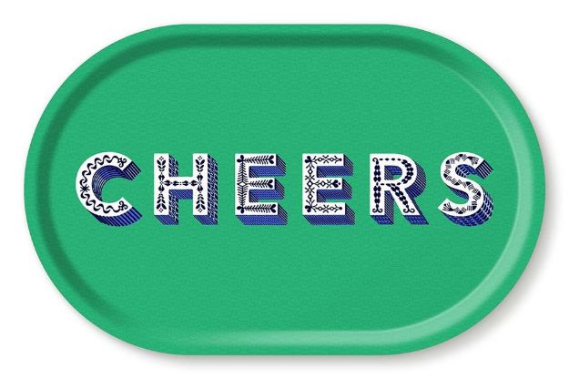 Bild von Asta Barrington Cheers Tray 44x28 - Jamida of Sweden