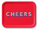 Bild von Asta Barrington Cheers/red Tray 36x28cm - Jamida of Sweden
