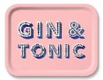 Bild von Asta Barrington Gin & tonic/pink Tray 36x28cm - Jamida of Sweden