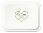 Bild von Asta Barrington Happy Hour/green Tray 36x28cm - Jamida of Sweden