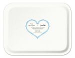 Bild von Asta Barrington King/blue Tray 36x28cm - Jamida of Sweden
