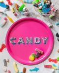 Bild von Asta Barrington Candy / bright pink Tray Ø 31 - Jamida of Sweden