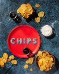 Bild von Asta Barrington Chips / red Tray Ø 31 - Jamida of Sweden