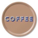 Bild von Asta Barrington Coffee / brown Tray Ø 31 - Jamida of Sweden