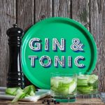 Bild von Asta Barrington Gin & Tonic / green Tray Ø 31 - Jamida of Sweden