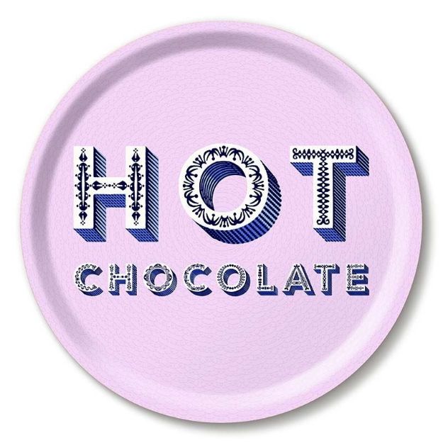 Bild von Asta Barrington Hot Chocolate / lilac Tray Ø 31 - Jamida of Sweden