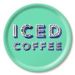 Bild von Asta Barrington Iced Coffee / seafoam Tray Ø 31 - Jamida of Sweden