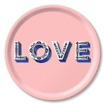 Bild von Asta Barrington Love / light pink Tray Ø 31 - Jamida of Sweden