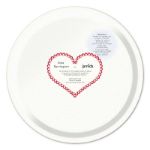 Bild von Asta Barrington Mulled Wine / red Tray Ø 31 - Jamida of Sweden