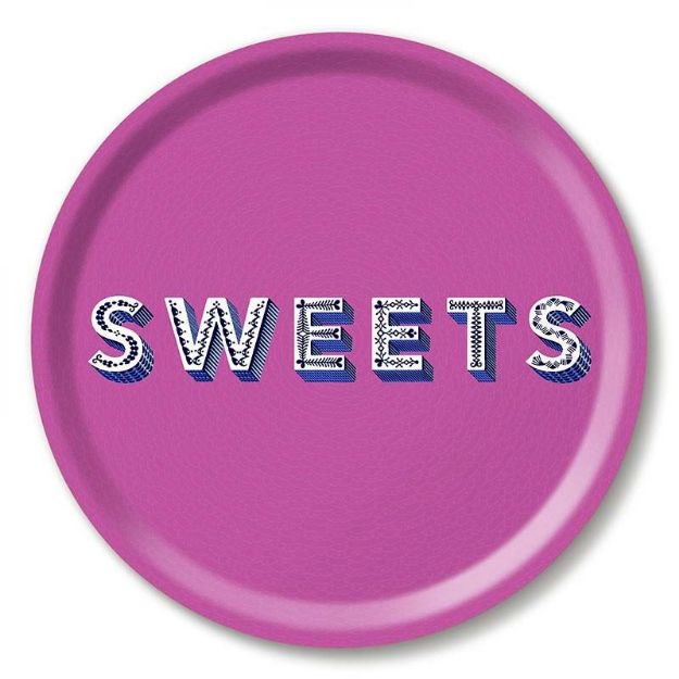 Bild von Asta Barrington Sweets / orchid Tray Ø 31 - Jamida of Sweden