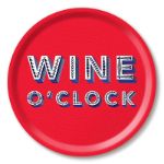 Bild von Asta Barrington Wine o´clock / red Tray Ø 31 - Jamida of Sweden