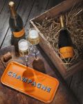 Bild von Asta Barrington Champagne / satsuma orange Tray 32x15 - Jamida of Sweden