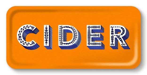 Bild von Asta Barrington Cider / satsuma orange Tray 32x15 - Jamida of Sweden