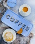 Bild von Asta Barrington Coffee / blue Tray 32x15 - Jamida of Sweden