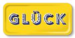 Bild von Asta Barrington Glück / yellow Tray 32x15 - Jamida of Sweden