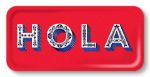 Bild von Asta Barrington Hola / red Tray 32x15 - Jamida of Sweden