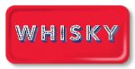 Bild von Asta Barrington Whisky/red Tray 32x15 - Jamida of Sweden