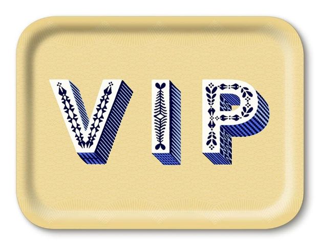 Bild von Asta Barrington VIP / cream Tray 27x20cm - Jamida of Sweden