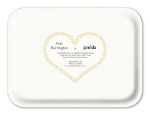 Bild von Asta Barrington VIP / cream Tray 27x20cm - Jamida of Sweden