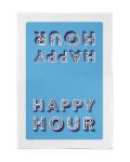 Bild von Asta Barrington Happy Hour / blue Tea Towel 70 x 50cm - Jamida of Sweden