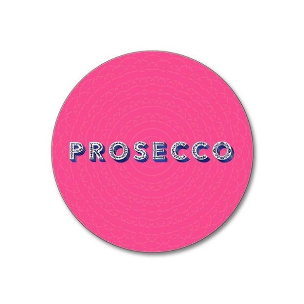 Bild von Asta Barrington Prosecco Coaster Ø 10 - Jamida of Sweden