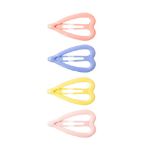 Bild von Hairclips Hearts Pastel (2/card)  Assorted 4 colours, VE-24